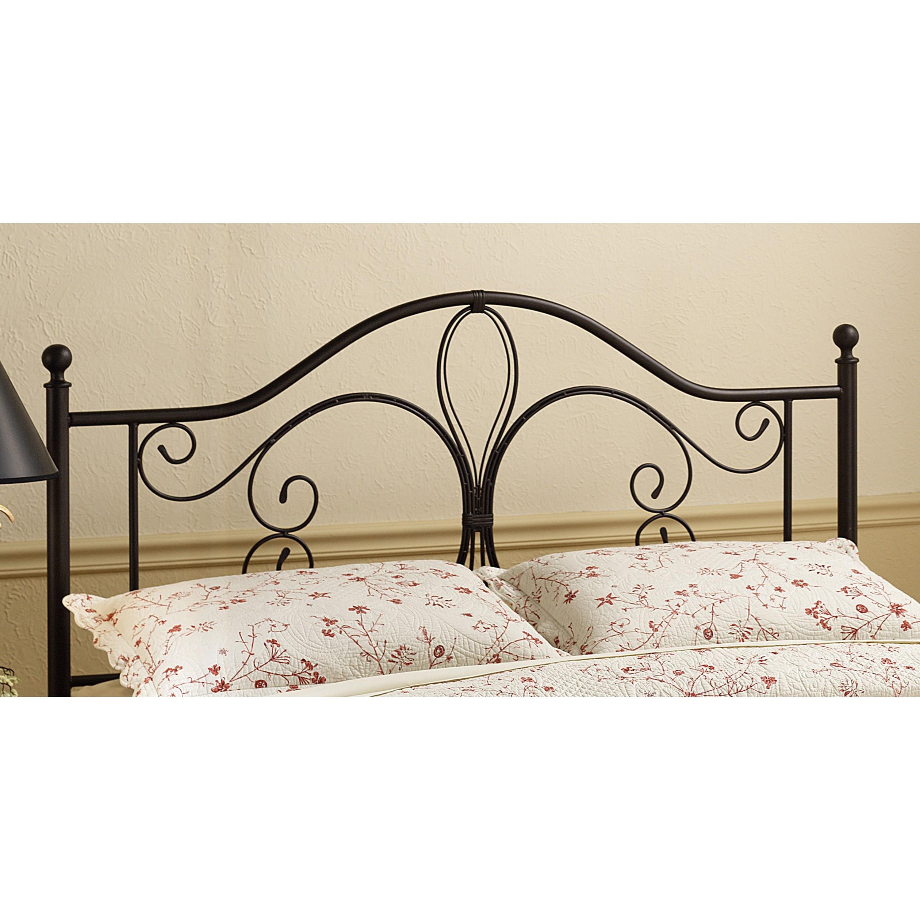 Hillsdale Metal Beds Full/Queen Milwaukee Headboard with Rails Story